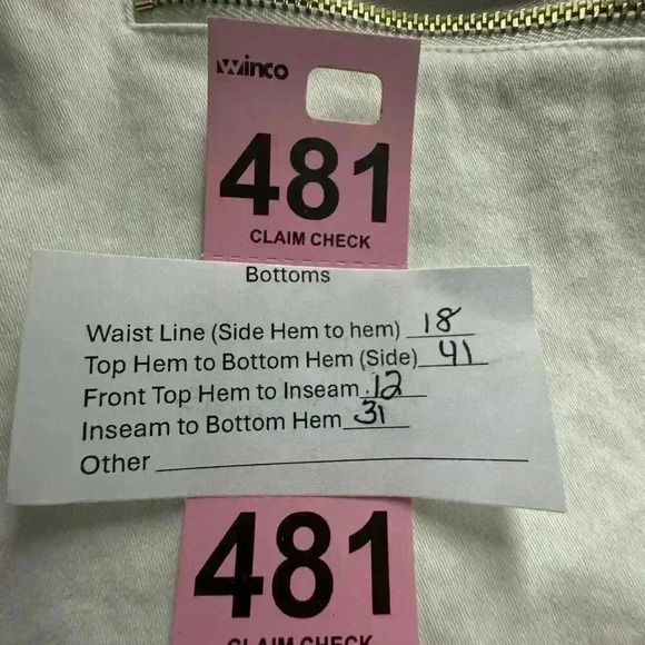 NEW Lauren Ralph Lauren Women’s 14 High Rise Ankle Pants w/Gold Hardware NWOT - Picture 11 of 11